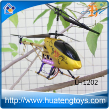 2016 New Gold 3.5CH alloy RC helicopter plane model with gyro